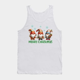 Christmas Gnomes Tank Top